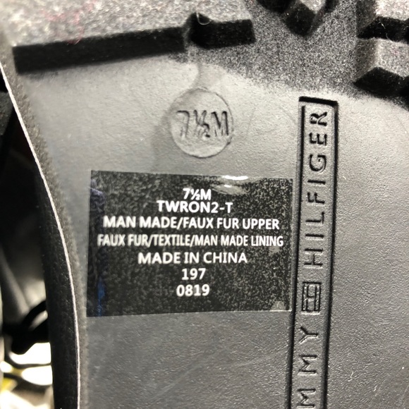 SOLD Tommy Hilfiger | Ron 2 Hiker Boot Lace Up - Picture 5 of 5